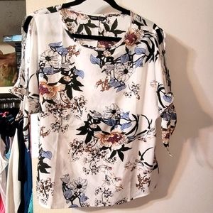Shein floral  blouse